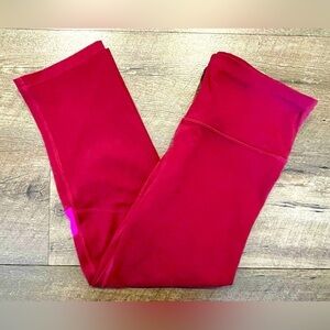 Gap Fit Women’s Maroon Blackout Technology Athletic Legging Pants Size S